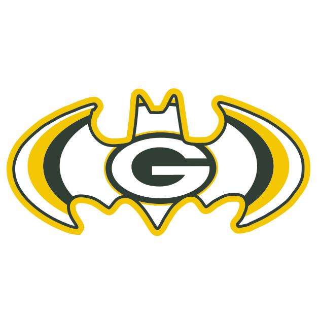 Green Bay Packers Batman Logo DIY iron on transfer (heat transfer)